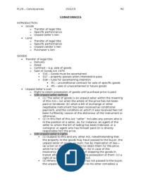 PL29 - Conveyances