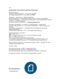 Samenvatting internationale economie formules en stof