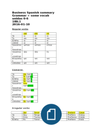 Spanish grammar 0-6