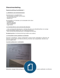   Stuvia-11614-dienstenmarketing.docx