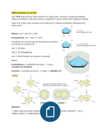 Moleculaire Celbiologie: Deel Moleculaire Biologie - Biomedische Wetenschappen, UvA, jaar 2