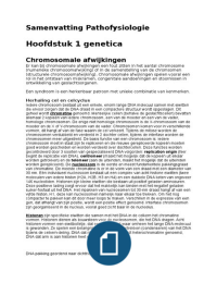 Samenvatting Pathofysiologie 5OMZ1