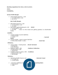 Every single ratio breakdown and shown how to apply for two company's essay business degree