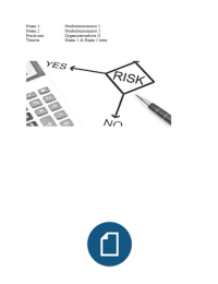 3.6 Practicum Organisatieadvies II - Risico-Inventarisatie en -Evaluatie (RI&E)