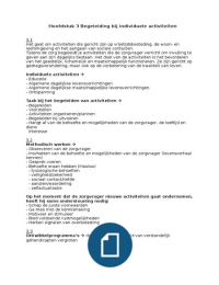 Ondersteunende begeleiding. Hoofdstuk 3. Begeleiding bij individuele activiteiten. 