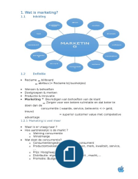 Samenvatting Marketingmanagment (2015/2016) - Inge Bonne (9789038225210).docx