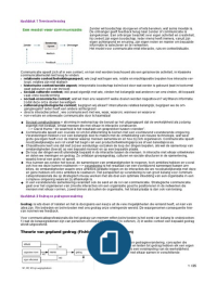 Strategische communicatie samenvatting boek & aantekeningen & colleges