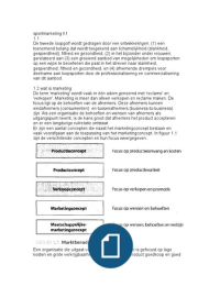 Sportmarketing samenvatting h1, ALO 