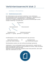 Samenvatting Verbintenissenrecht h1 t/m h8