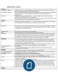 Samenvatting case law substantive law of the EU