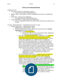 PL32 - Effects of Registration