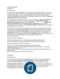 BuiteNLand Aardrijkskunde 1 havo/vwo hoofdstuk 3 paragraaf 2,3,4,7 en 8