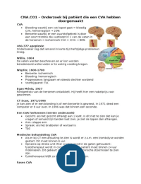 Alles van blok C of D jaar 2 fysiotherapie: CNA TGW SOLK FIEZ BMD