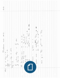 Problem set #2 handwritten including steps