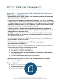 BMG Business Management samenvatting H1 tm H9 