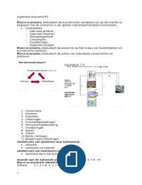 Algemene economie P3