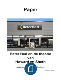 Paper Marktanalyse BeterBed