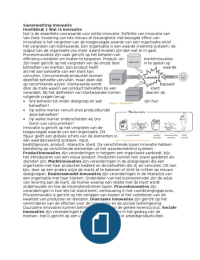 Samenvatting D-cluster Periode 1