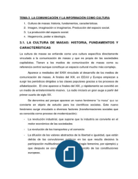 Tema 3. Comunicación, información y cultura 