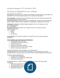 Samenvatting anatomie en fysiologie heel leerjaar 2 (VVT)