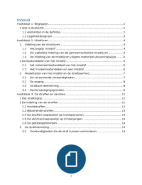 Strafrecht 2015-2016 Liesbeth Noels