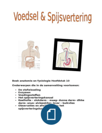 voedsel en spijsvertering samenvatting