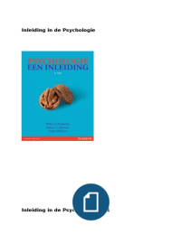 Psychologie, Gezondheidspsychologie, Psychologische stromingen & Levensfasenpsychologie