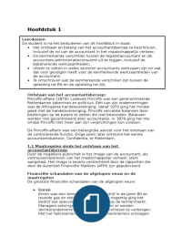 Samenvatting Controleleer