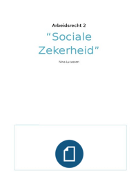 Samenvatting Arbeidsrecht 2