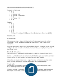 Microeconomics of Innovation Key Part 1