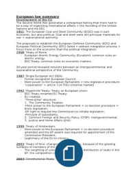 Summary European law week 1-3 English part