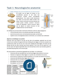 Samenvatting Blok GGZ3002 Neuropsychologische Stoornissen