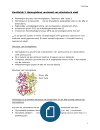 Biochemie Deel 1: hfdst. 3