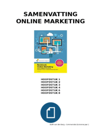 Online Marketing samenvatting