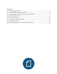 Samenvatting Orthopedische beperkingen