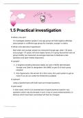  Social psychology Practical investigation