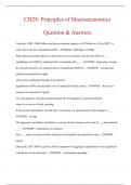 CH28: Principles of Macroeconomics Question & Answers