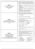 Edexcel A-level maths statistics flashcards