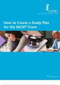 How to Create a Study Plan for the MCAT® Exam