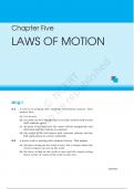 Chapter Five LAWS OF MOTION