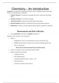 Chemistry Introduction: Example Problems & Formulas