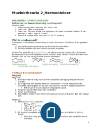 Muziektheorie 2 (vorm- en harmonieleer)