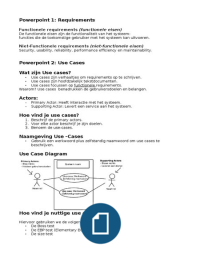 UML Samenvatting 