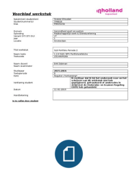 SLB Portfolio Mdw Periode 2