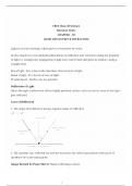 Summary -  Physics  chapter 1 LIGHT