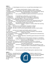 Glossary English Chapter 4, 5, 6, 7, 8, 9, 10 YEARS 1.