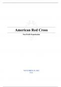 American Red Cross Non-Profit Organization