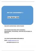 INF1520 ASSIGNMENT 3 YEAR MODULE. Due: Monday, 15 July 2024, 11:00 PM