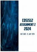 COS1512 Assignment 2 2024 | Due 12 July 2024