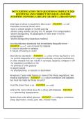 DOT CERTIFICATION TEST QUESTIONS COMPLETE 2024  QUESTIONS AND CORRECT DETAILED ANSWERS  (VERIFIED ANSWERS) ALREADY GRADED A+ BRAND NEW!!